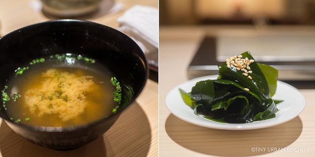 Sushi Iwa miso & Wakame